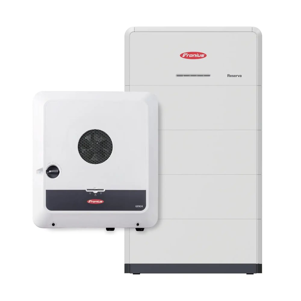 Wechselrichter und Batteriespeicher von Fronius