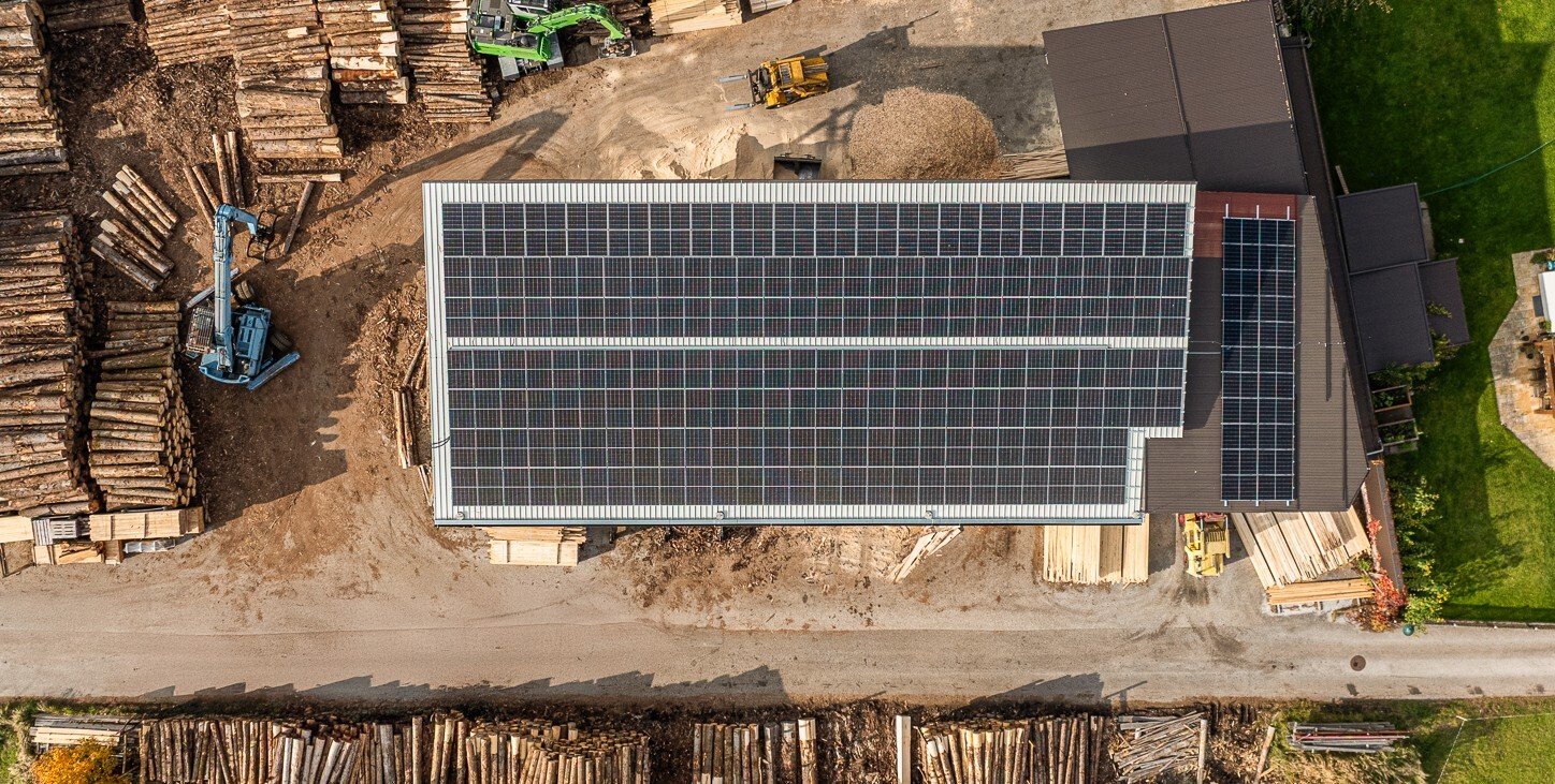 Sägewerk, Breitenbach Banner