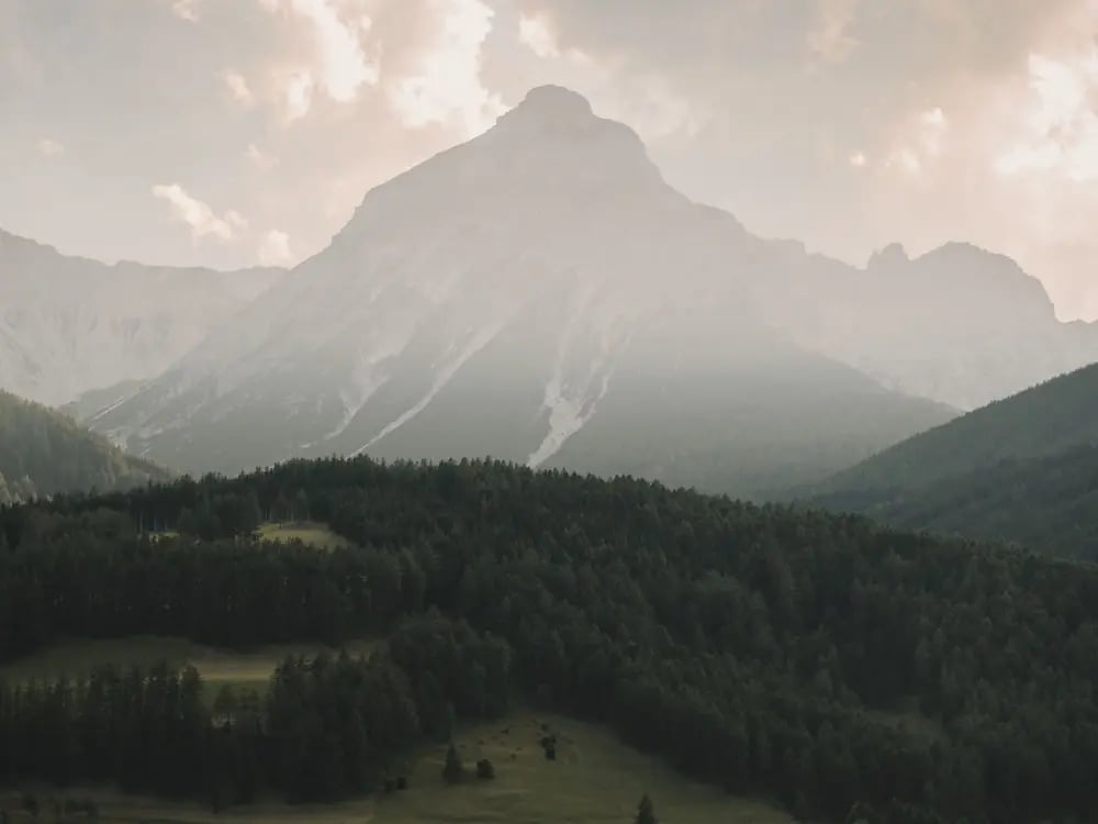 Blick auf die Serles
