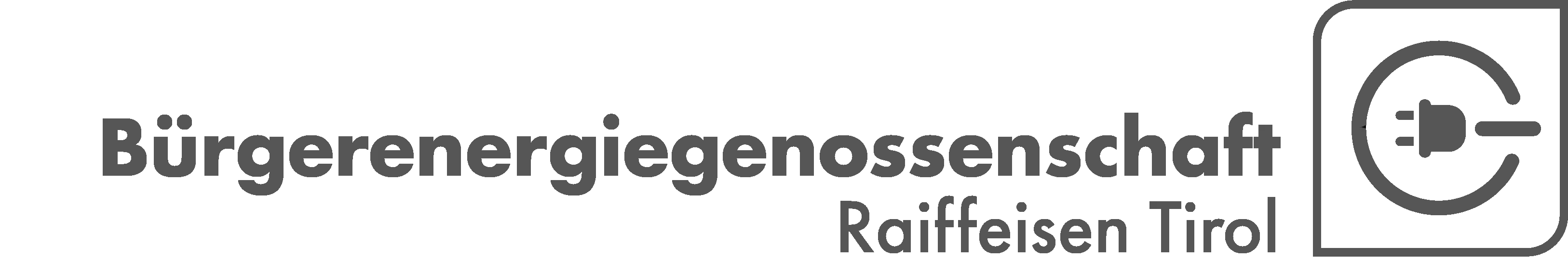 Logo Bürgerenergiegenossenschaft Raiffeisen Tirol