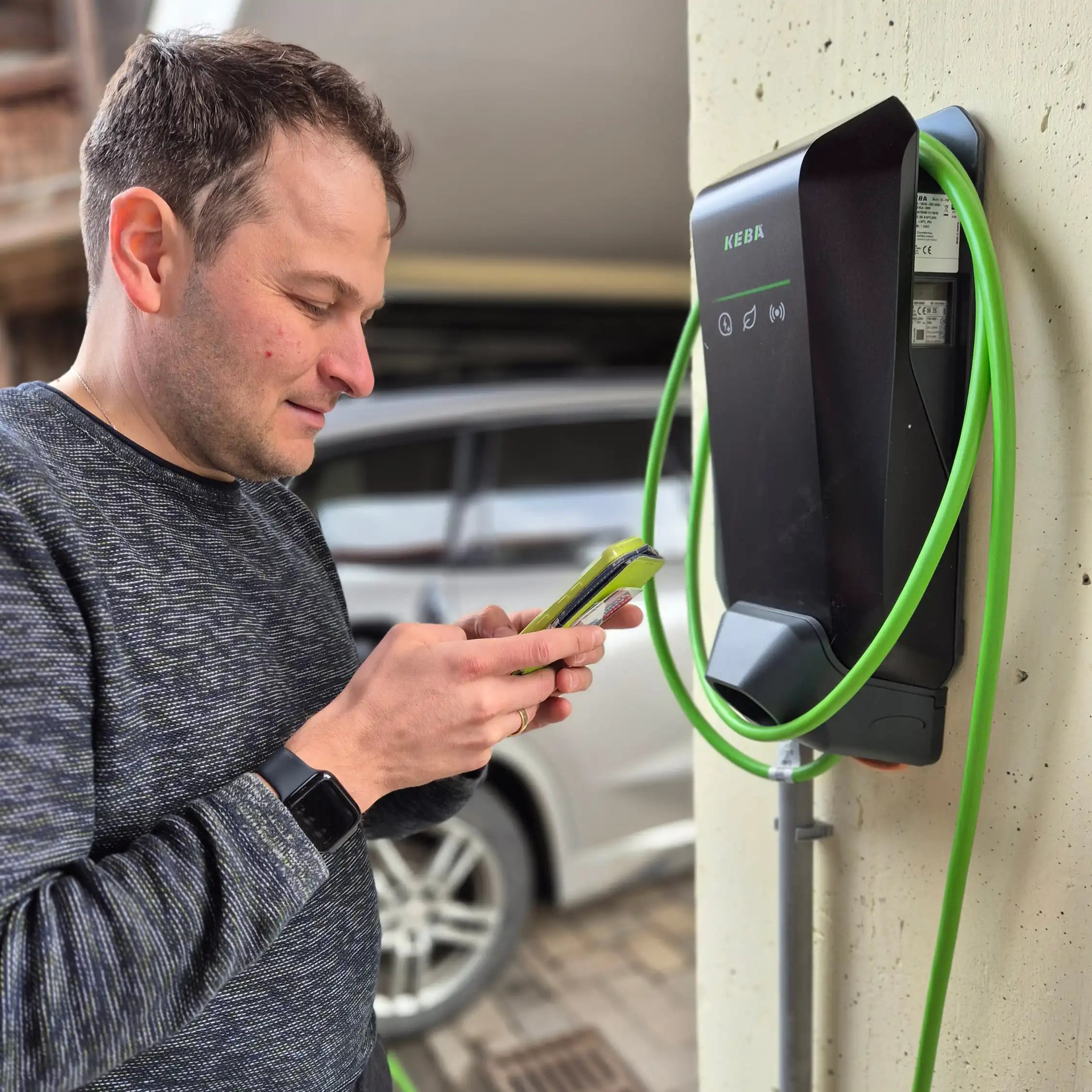 Aktivierung der Wallbox beim Kunden